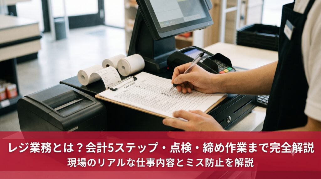 レジ業務の全体像