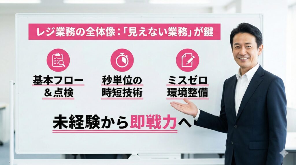 レジ業務の全体像