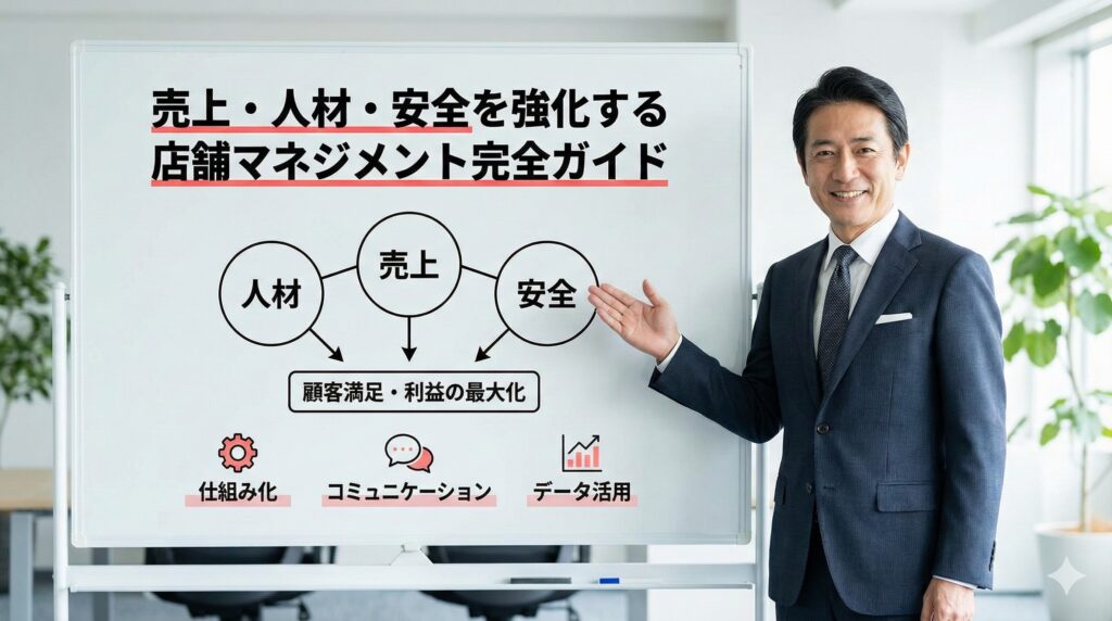 売上・人材・安全を強化する店舗マネジメント完全ガイド