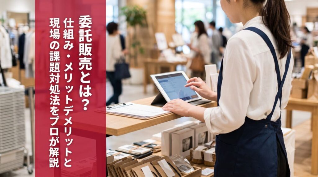 委託販売とは？仕組み・メリットデメリットと現場の課題対処法をプロが解説