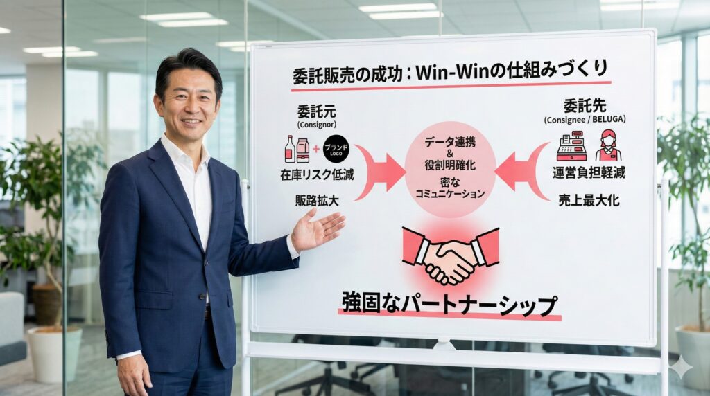委託販売の成功：Win-Winの仕組みづくり
