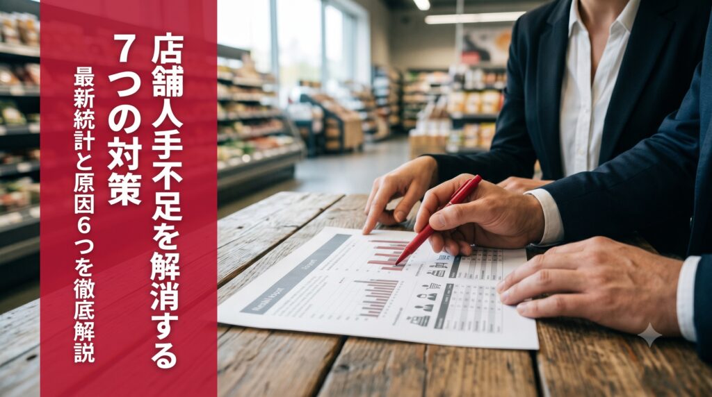 店舗人材不足：構造課題と即効打ち手