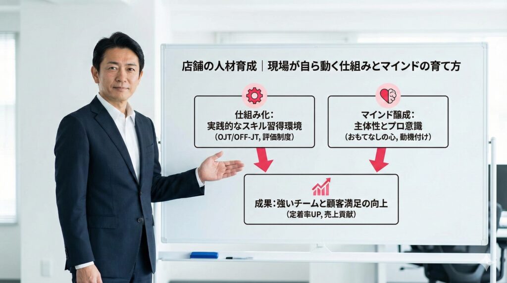 店舗　人材　育成