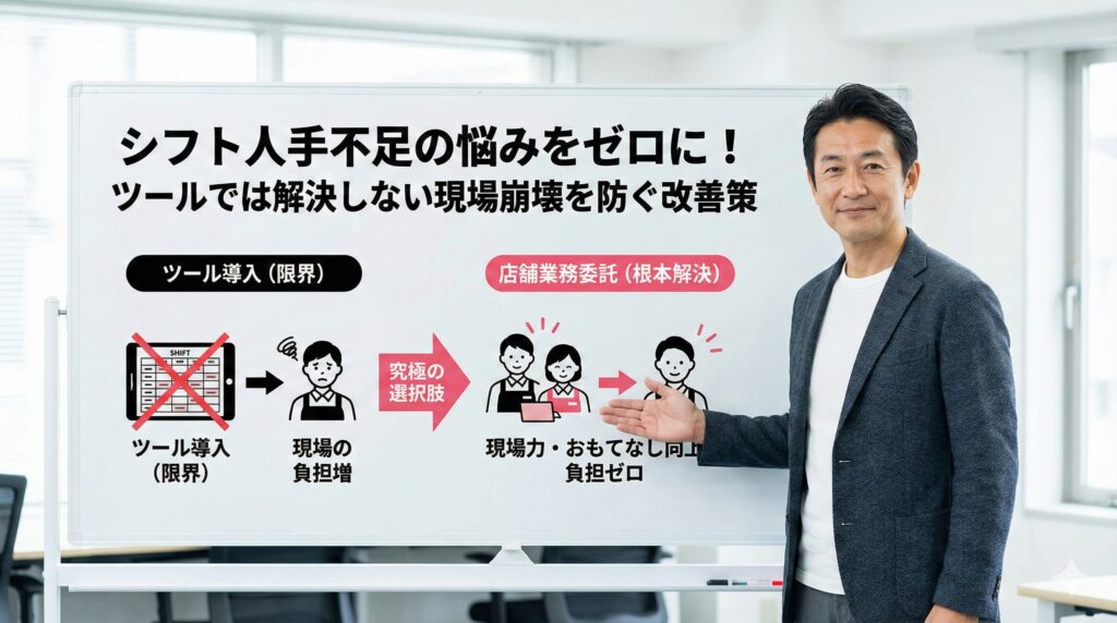 シフト　人手不足