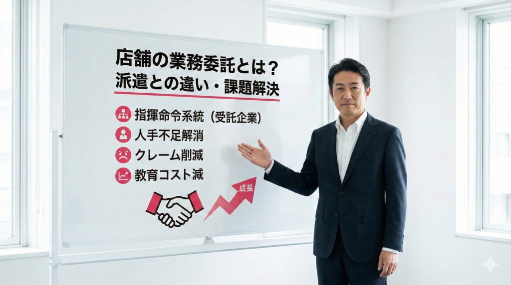 店舗　業務委託