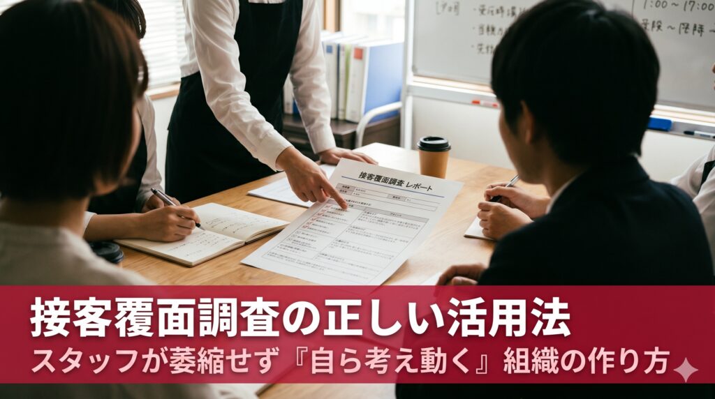 接客　覆面調査