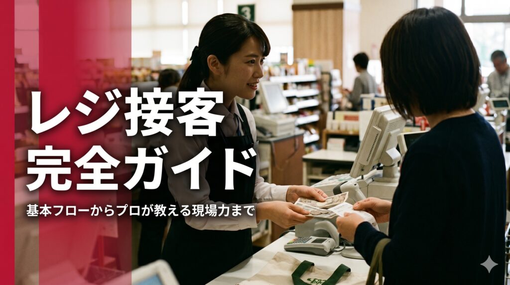 レジ接客完全ガイド｜基本フロー・NG用語からプロが教える現場力まで
