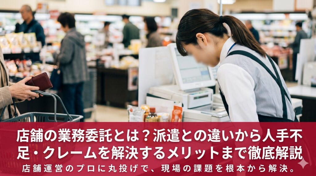 店舗　業務委託