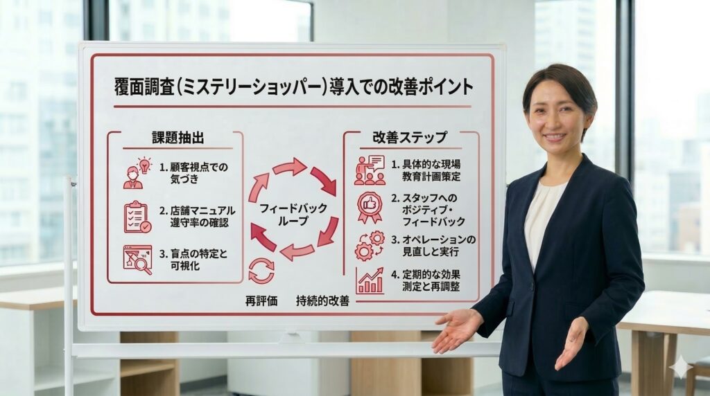 覆面調査　ミステリーショッパー