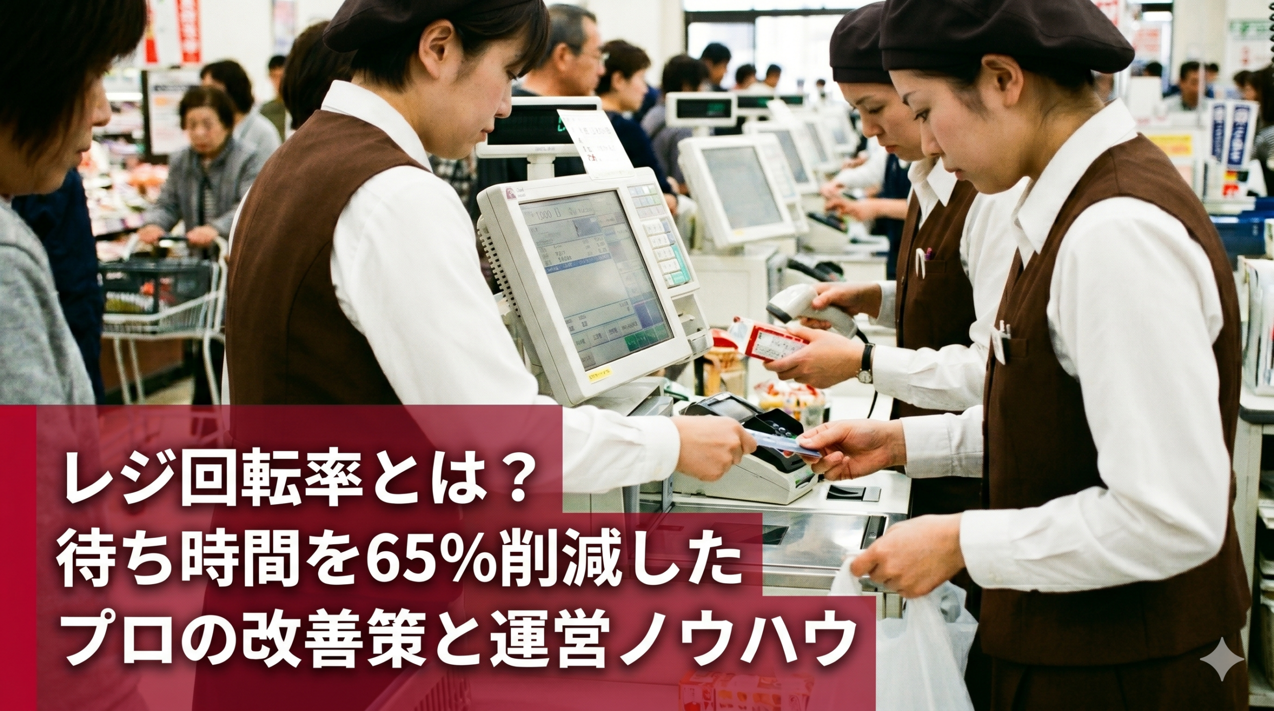 レジ待ち時間短縮