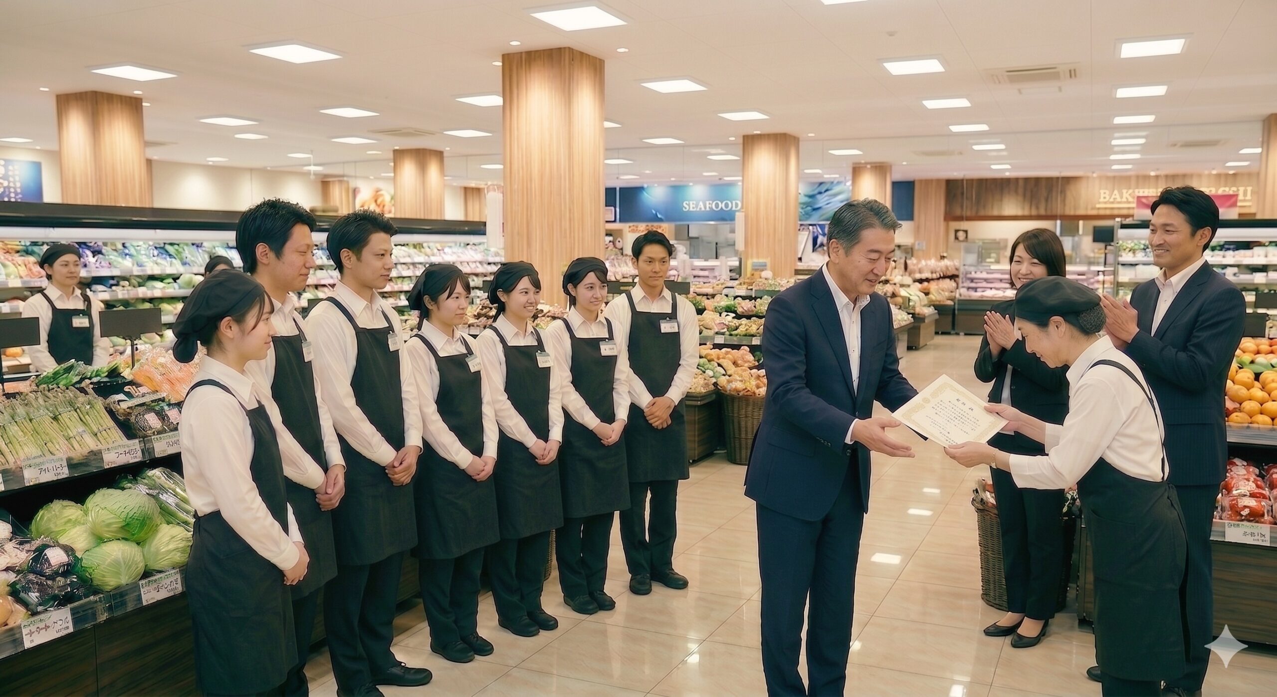 優秀店舗表彰の様子