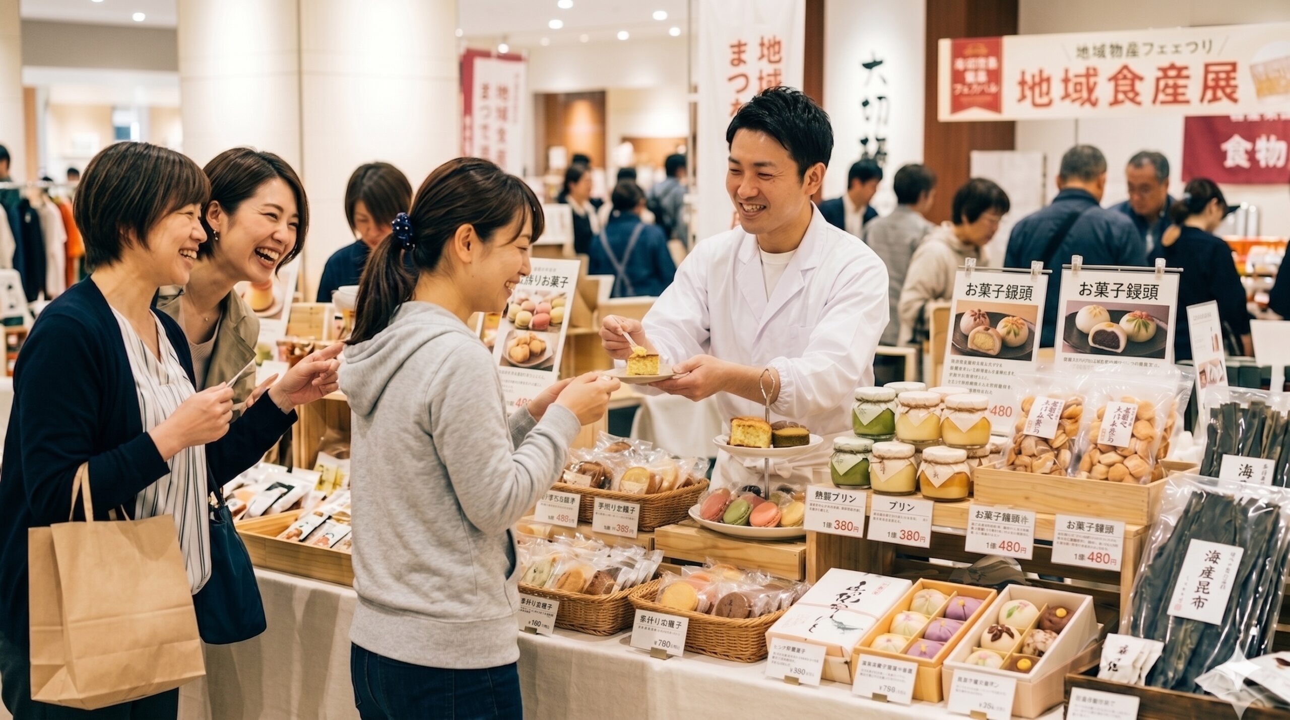 百貨店催事風景
