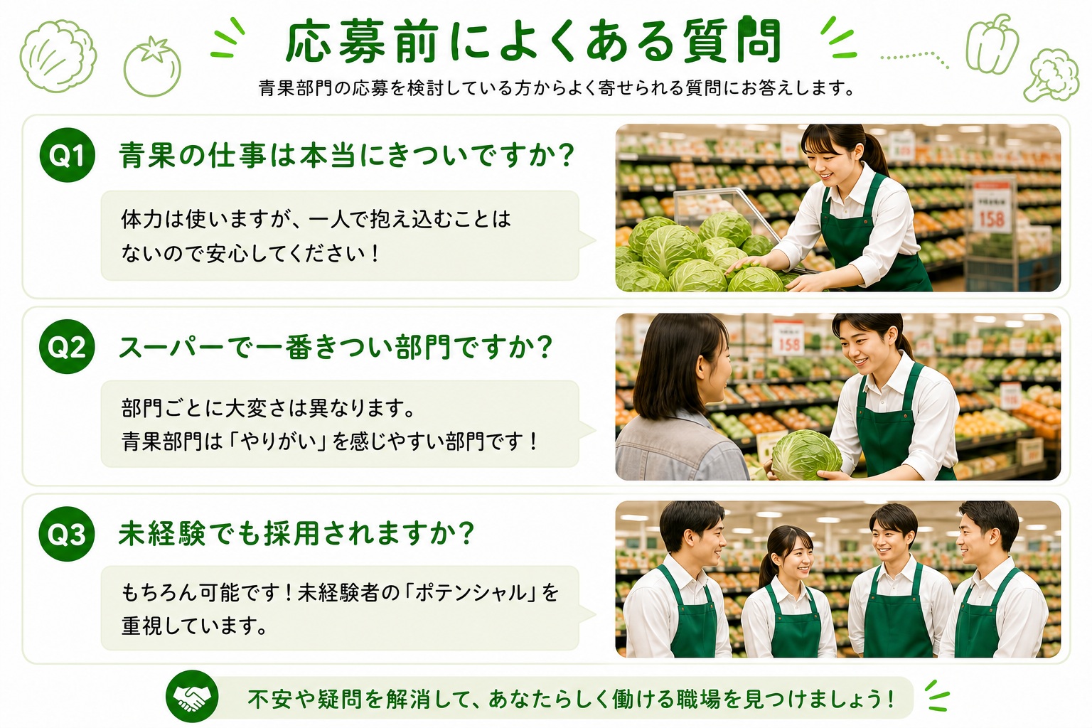 応募前によくある質問の画像