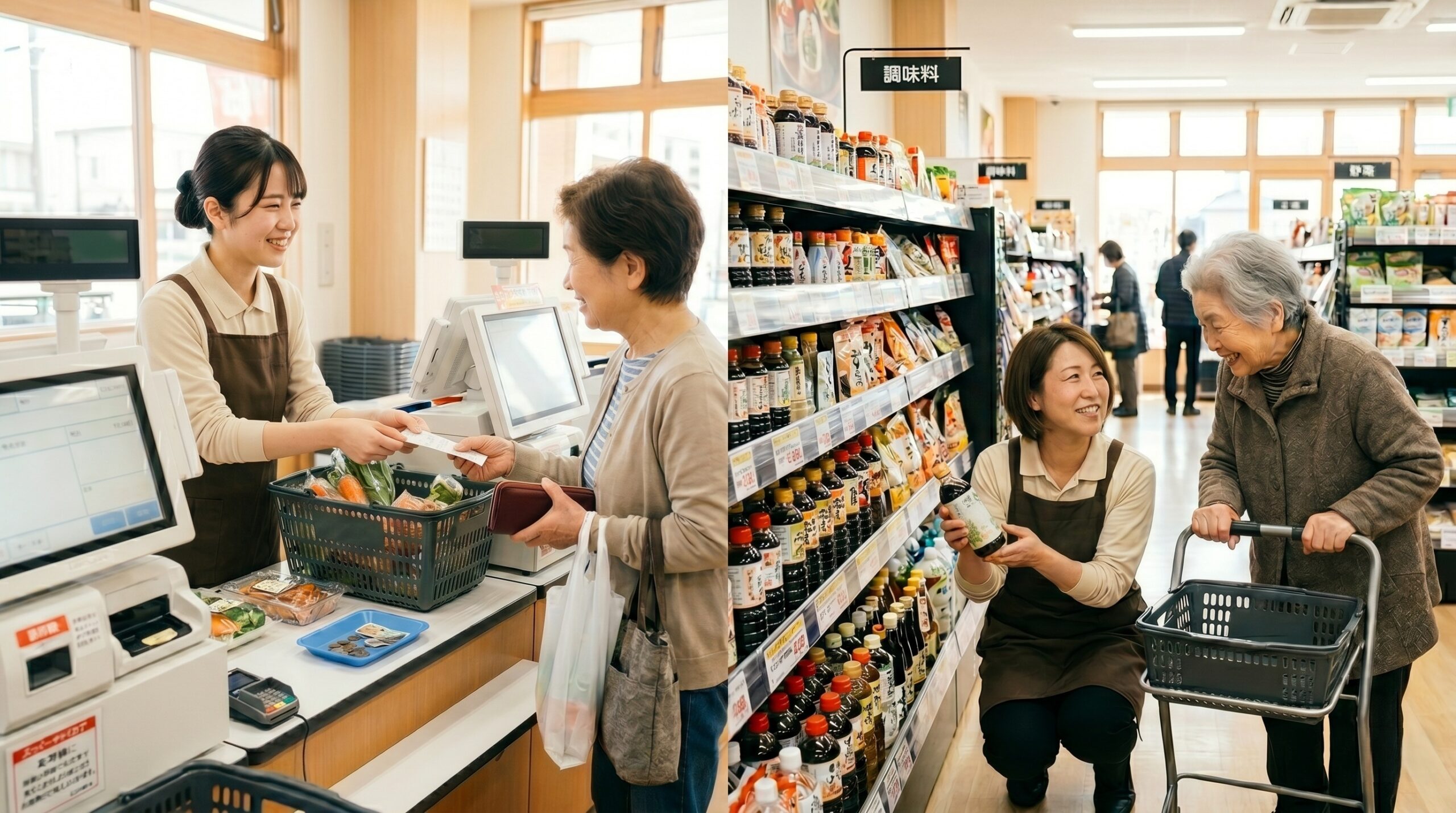 思いやりのある接客でお客様をサポート