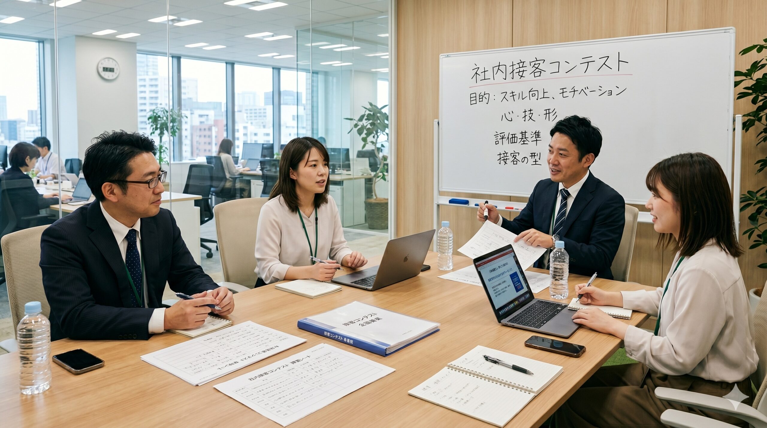 社内コンテストの企画様子