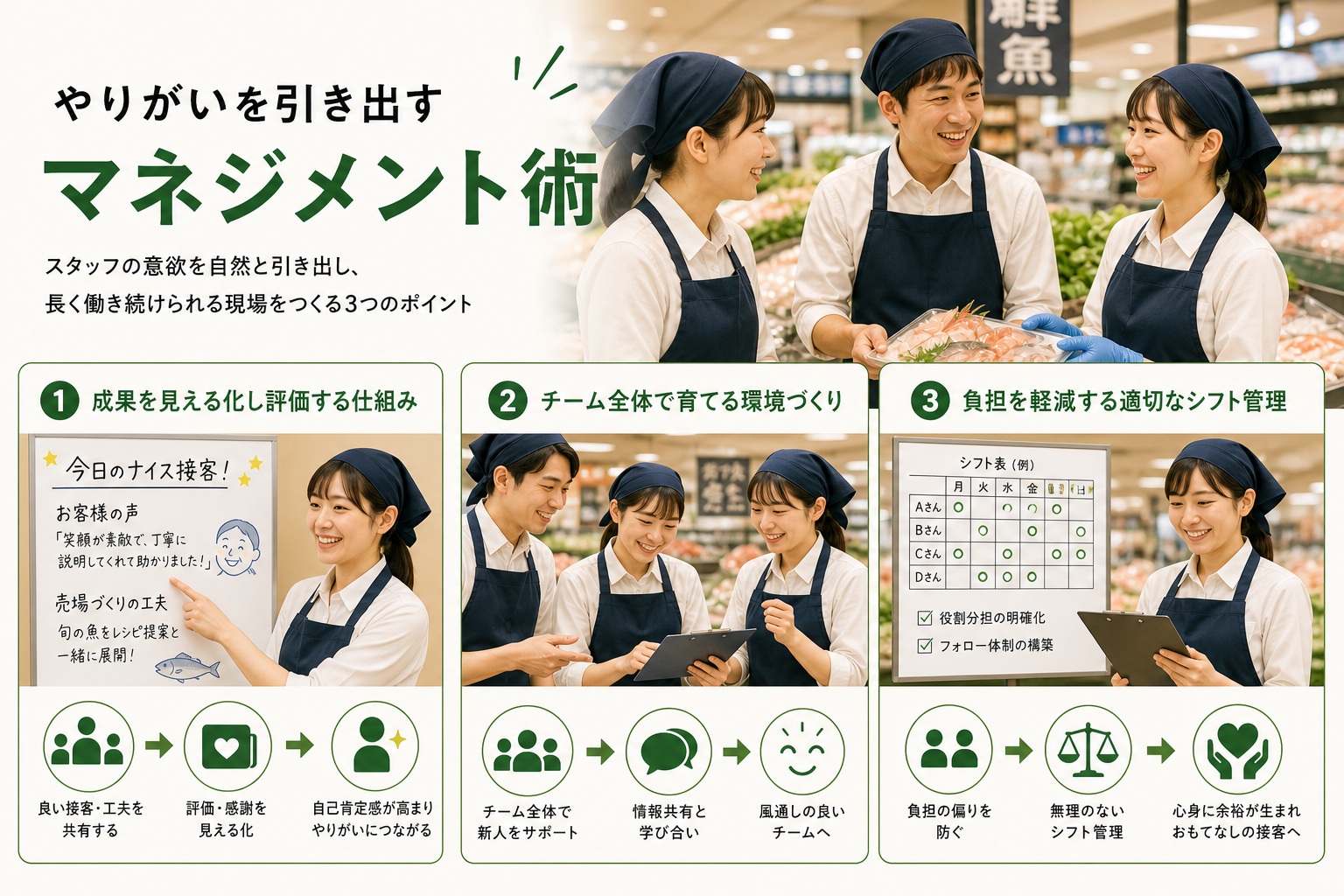 やりがいを引き出すマネジメント術