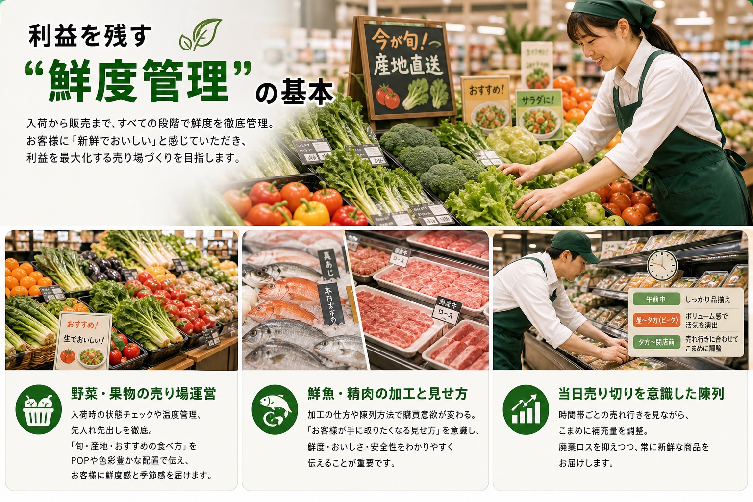 利益を残す「鮮度管理」の基本