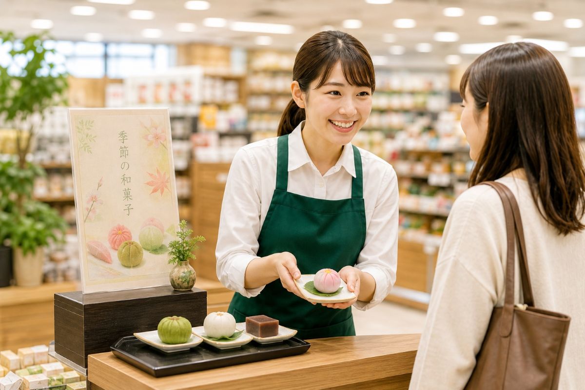 接客女性スタッフ