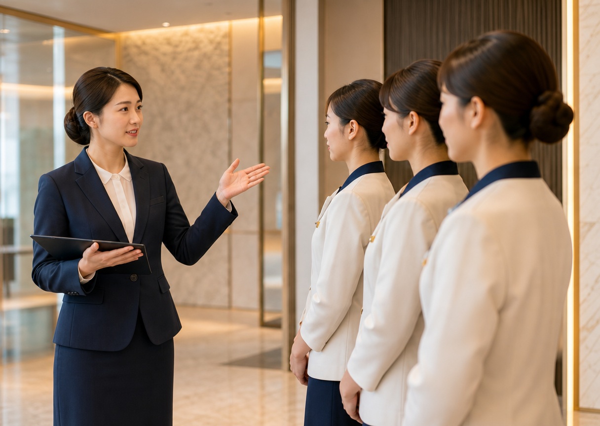 受付教育研修