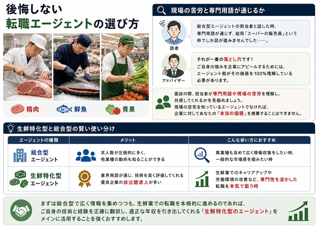 後悔しない転職エージェントの選び方